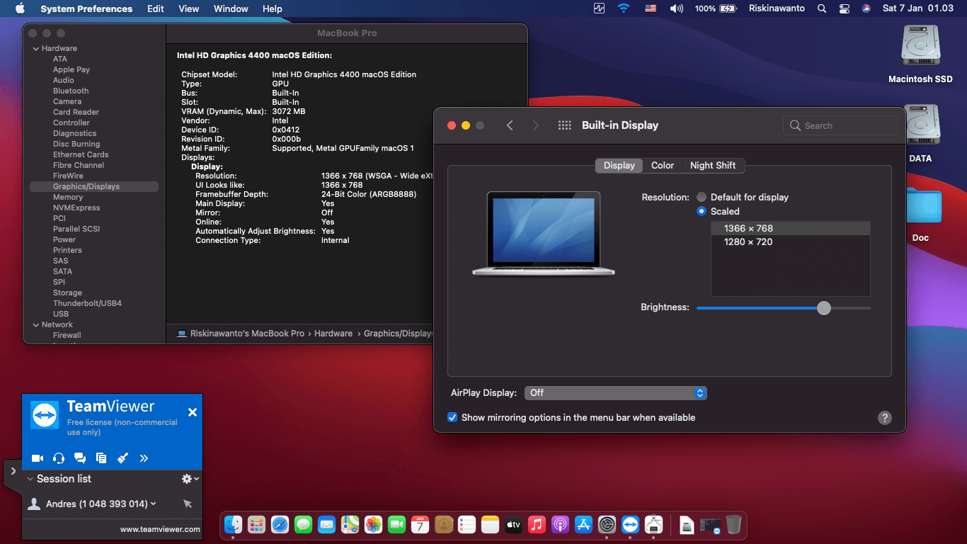 Lenovo Thinkpad T440 2nd [Haswell   Intel HD 4400 + PS2]   OpenCore 8
